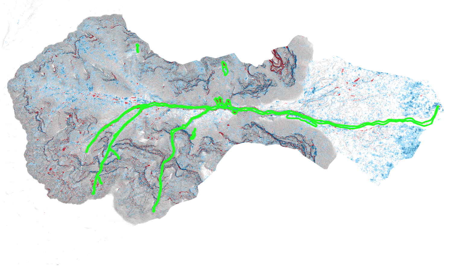 fire + landslides